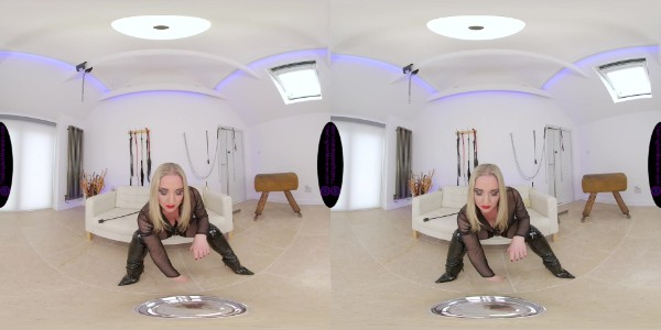 The English Mansion - Your Cum Dinner - VR  Featuring  Mistress Sidonia