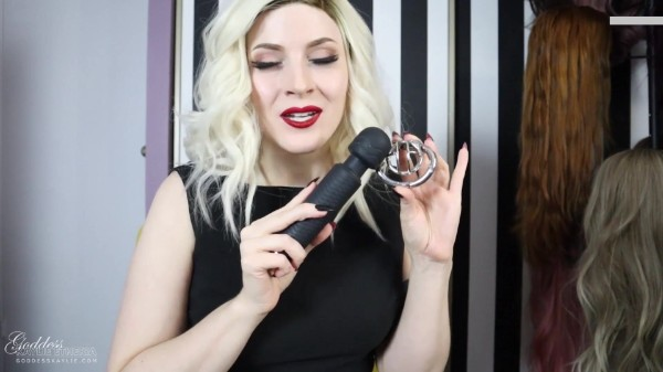 Goddess Kaylie - Caged Pleasure