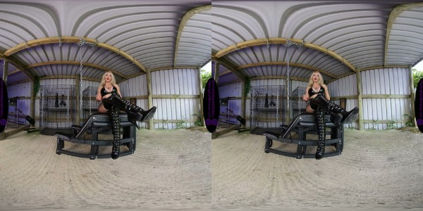The English Mansion - Worship A Goddess' Divine Boots - VR  Featuring Mistress Courtney