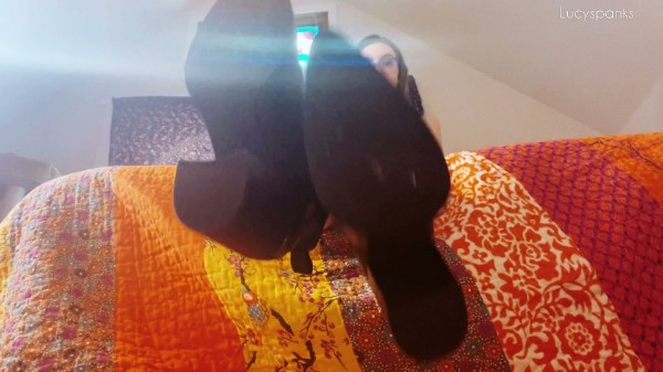 Lucy Spanks - Sub Funded Boot Worship